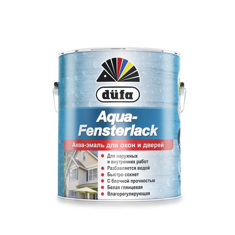 Эмаль düfa AQUA-FENSTERLACK, для окон