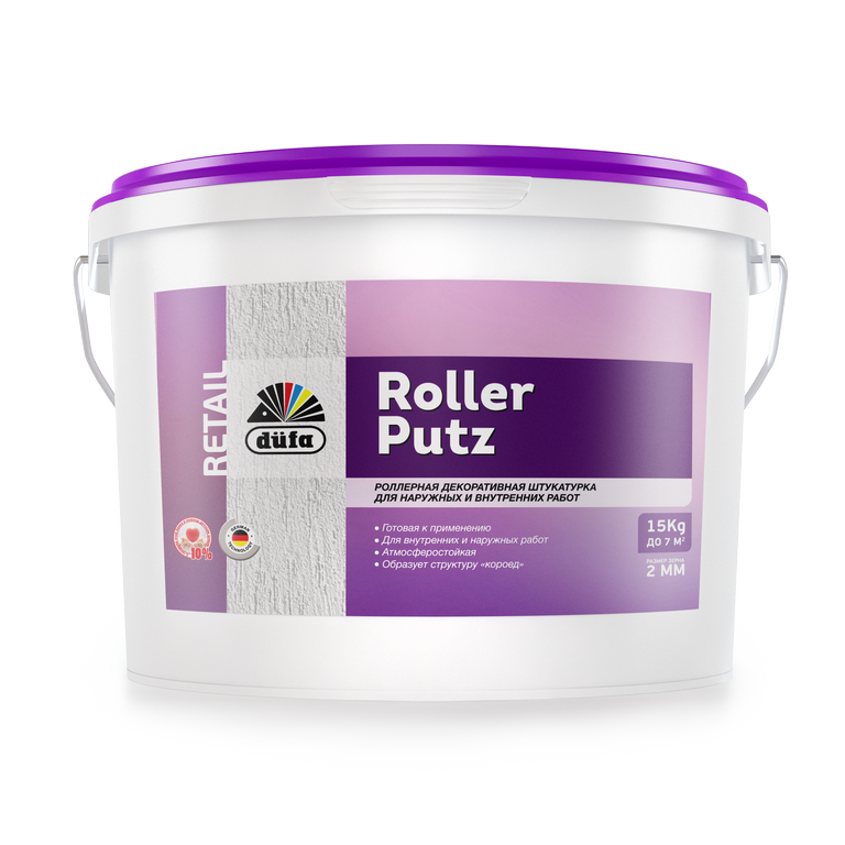 Штукатурка роллерная декоративная ROLLER PUTZ