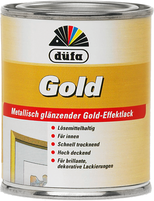 Эмаль düfa GOLD, золотая