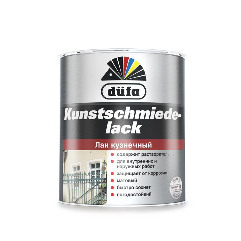 KUNSTSCHMIEDELACK, лак кузнечный чёрный матовый