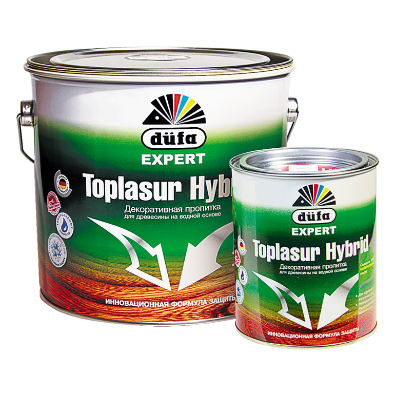 Эко-пропитка для древесины TOPLASUR HYBRID