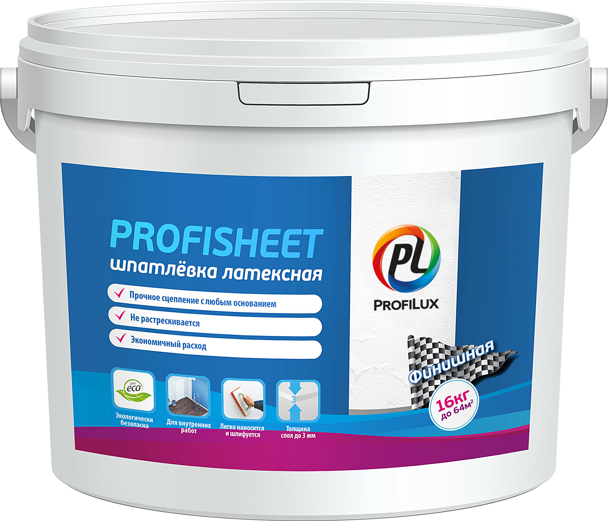 Шпатлевка латексная Profisheet