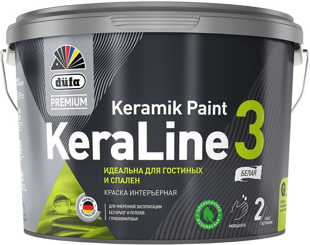 Краска düfa Premium KeraLine 3 (Для гостиных)